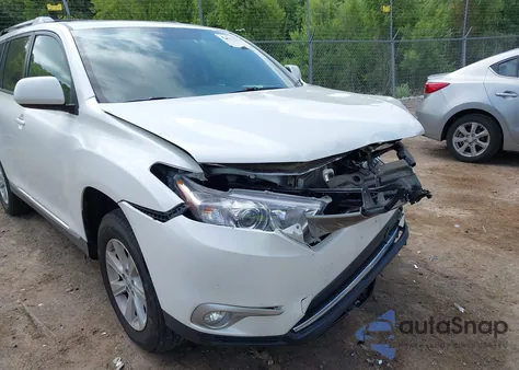 2012 Toyota Highlander Se V6 from USA, damaged, VIN 5TDBK3EH2CS139485